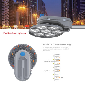 Luces LED de Mástil Alto de 600W con Cubierta de Vidrio y PC, Cuerpo de Aleación de Aluminio, Certificación CE y UL, para Plazas, Parques Temáticos, Canchas de Baloncesto y Carreteras - Product Image 5