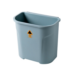 Yimei Kitchen Door Mounted Trash Can Rectangular Indoor Waste Bin Storage Container For Cabinet Use - Product Image 5