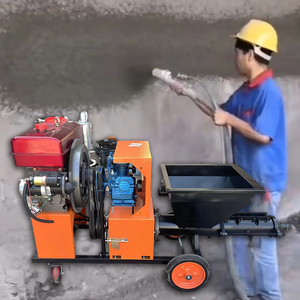 220V/380V/motor diesel máquina de yeso de cemento de pared/bomba de pulverización de <span class=keywords><strong>mortero</strong></span> - Product Image 1