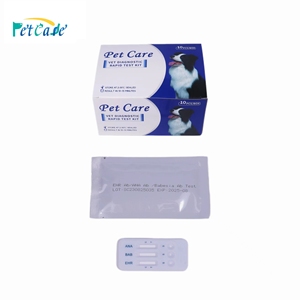Quickingbio Canine Parvovirus <span class=keywords><strong>CPV</strong></span> Ag/CDV Antigène Kit de <span class=keywords><strong>Test</strong></span> Rapide Bande pour Chien