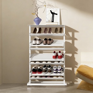 Armoire à <span class=keywords><strong>chaussures</strong></span> rotative nordique moderne et minimaliste avec certification CE européenne, appartement d'hôtel haut de gamme, villa familiale - Product Image 1