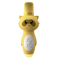 Microphone karaoké K6 RGB avec connectivité Bluetooth Idéal pour les vacances festives, les cadeaux et la musique lors des fêtes