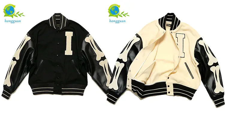 Jaket desain kustom jaket kulit klasik jaket kulit Patch Logo jaket kulit untuk pria untuk pria