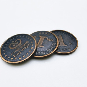 Pièce de monnaie en plastique G1331, substitut de pièce métallique, 105 millions de cents, accessoire de magie KingMagic - Product Image 4