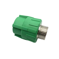 Raccord mâle PPR de haute qualité, connecteur de couplage pour tuyau d'eau, raccord fileté mâle PPR en plastique et laiton, raccord PPR