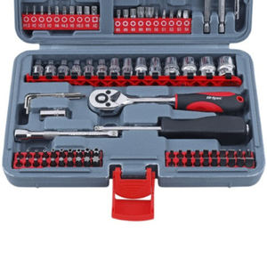 Kit d'outils complet pour usage professionnel, ensemble de 126 embouts de tournevis, douilles et poignées - Product Image 3