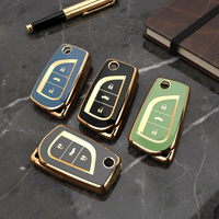 Funda Protectora de TPU para Llaves de Toyota, Funda Anticolisión para Llaves, Funda de Lujo Personalizada para Llaves de Auto