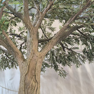 Arbre Bonsaï d'Olivier Artificiel de 3m de Haut Fait à la Main Décor d'Intérieur Faux Arbre de Noël UV Arrangement <span class=keywords><strong>Extérieur</strong></span> Saisonnier - Product Image 6