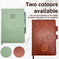 Carnet en cuir PU A5 avec logo personnalisé, coffret cadeau avec stylo, fermeture magnétique, journal d'affaires, cadeaux d'entreprise, vente en gros