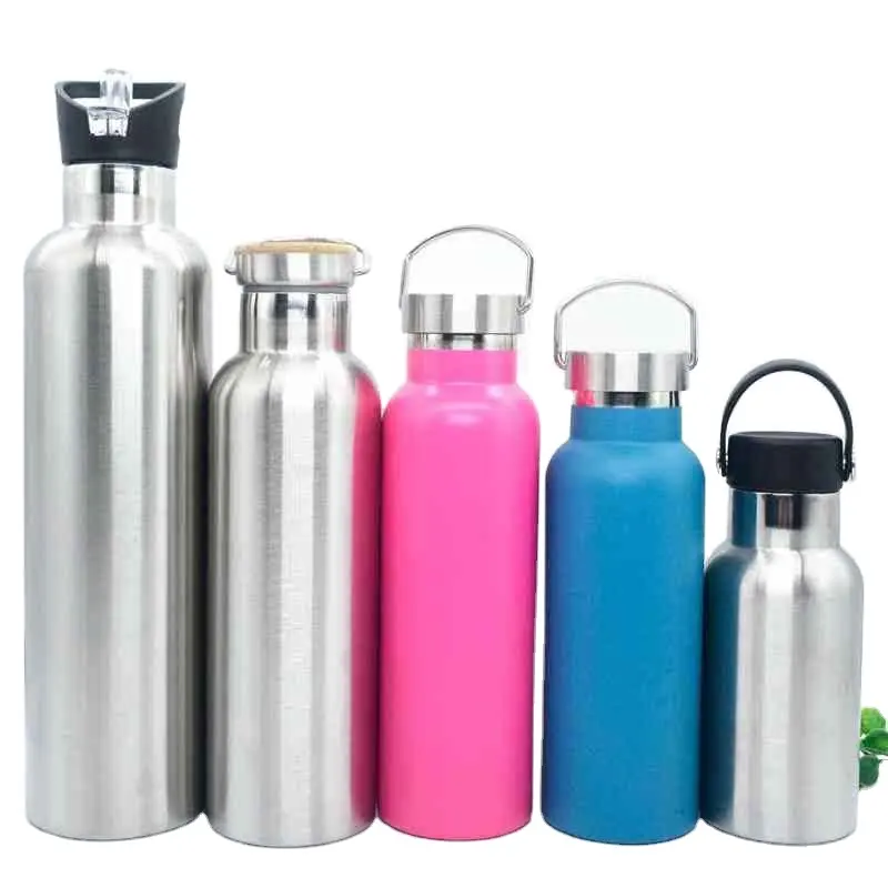 Tasse double couche en acier inoxydable pot d'isolation sous vide pot américain à grande bouche gobelet thermos bouteille d'eau de sport gobelet de voiture