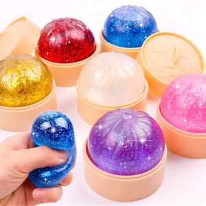 Giocattolo Antistress Virale a Forma di Panino, Squishy a Lenta Risalita in Zucchero di Malto, Divertente Giocattolo Antistress Novità - Product Image 2