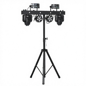Faro LED da 300W per DJ, Barra LED Professionale <span class=keywords><strong>con</strong></span> Sistema di Movimento, Faro LED RGBW a Testa Mobile, Luce Laser a Farfalla, Luci Sceniche per DJ - Product Image 2