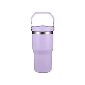 <b>Double</b> <b>Wall</b> Insulated Stainless Steel Travel <b>Cup</b> with Carry Handle, 30oz Tumbler for <b>Coffee</b> Water and Daily Drinks - Product Image 5