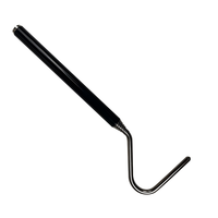 OEM ODM pris en charge, crochet rétractable pour serpents, outil de soin des reptiles en acier inoxydable personnalisable