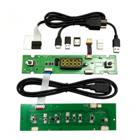 Carte PCBA amplificateur décodeur audio à affichage numérique double canal pour projet de haut-parleur PA domestique DIY