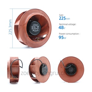 R1G225-AF11-21 Ebmpapst 48V DC 225Mm 95W 2.2A Huawei Máy Thổi Khí Viễn Thông Tủ Ly Tâm Quạt Làm Mát R1G225-AF11-30 - Product Image 2