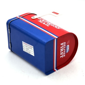 Mail bài Box Shaped với minh bạch PVC hoặc nhựa cửa sổ tin có thể giáng sinh thanh lịch thiết kế sô cô la kẹo kim loại hộp - Product Image 6