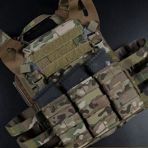 กระเป๋า5.56แนวยุทธวิธีกระเป๋านิตยสารแบบเปิดด้านบนสามชั้นทนทานไนลอน & โพลีเอสเตอร์สำหรับกระเป๋าอุปกรณ์เสริมเสื้อกั๊ก - Product Image 6