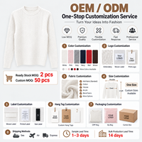 Pull en maille torsadée à col rond et manches longues pour femme, coupe ajustée, avec poignets côtelés, couleur unie, idéal pour l'automne et l'hiver, vente en gros OEM ODM