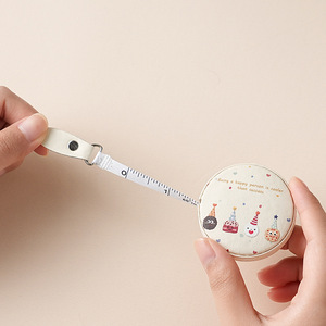 <span class=keywords><strong>2025</strong></span> Mới Xách Tay Mềm Băng Đo Độ Chính Xác Cao Eo Hip Bust Cơ Thể Đo Băng Cho May May Tự Làm - Product Image 3