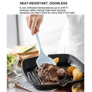 ชุดอุปกรณ์ครัวซิลิโคน 12 in 1 ยี่ห้อ Kaimi ขายดี พร้อมที่เก็บโลหะ - Product Image 3