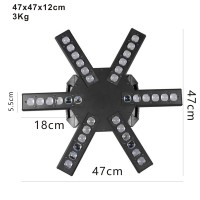 Barre de lumière LED professionnelle Chameleon Matrix RGBW à faisceau mobile avec mode de contrôle DMX512 pour l'éclairage de scène
