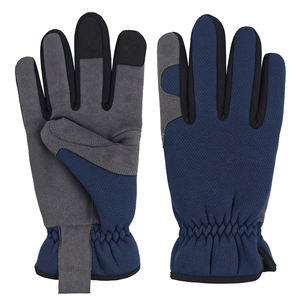 Guantes protectores <span class=keywords><strong>Premium</strong></span> con muñeca Spandex y palma recubierta de PU para trabajos pesados - Product Image 1