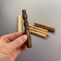 Inhalateur d'huile essentielle sans nicotine en bois aromatisé de haute qualité personnalisé en usine, bâtonnets pour arrêter de fumer