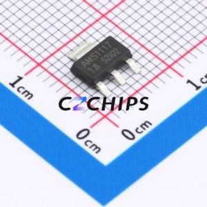 วงจรรวม AMS1117-1.8ใหม่ของแท้ชิป IC PMIC ตัวควบคุมเชิงเส้น (LDO) - Product Image 1