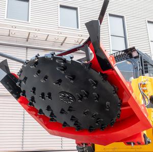 Nhiệm vụ nặng nề đĩa mulcher cho <span class=keywords><strong>Skid</strong></span> chỉ đạo lâm nghiệp Land thanh toán bù trừ Shredder thủy lực địa hình <span class=keywords><strong>mulching</strong></span> tập tin đính kèm cho theo dõi loader - Product Image 4