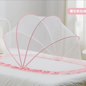 Lưới chống muỗi cho bé yurt chống muỗi đầy đủ có thể gập lại cho trẻ sơ sinh trẻ sơ sinh Giường trẻ em không đáy phổ quát có thể gập lại cho bé yurt - Product Image 6