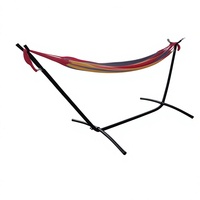 Support de hamac de jardin portable en acier inoxydable pour loisirs de plein air, design moderne, mobilier d'extérieur
