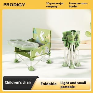 เก้าอี้ทานข้าวเด็กพับได้ Prodigy แบบพกพา ปรับความสูงได้ตั้งแต่ 1-2 ปี  แบบมัลติฟังก์ชั่น ผลิตจากพลาสติกเป็นมิตรกับสิ่งแวดล้อม - Product Image 4