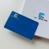 Carte Nfc en métal hybride mat Carte de visite Nfc Gravure au laser Logo Carte en métal intelligente Carte VIP