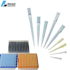 10ul 200ul 500ul 1000ul filtre en plastique blanc Micro embouts de Pipette - Product Image 1