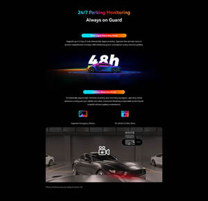 Original DDPAI N2 DUAL Dash Cam 24/7 Parking Monitoring <b>Night</b> <b>Vision</b> 2.0 Car <b>Camera</b> Recorder - Product Image 2