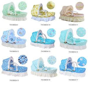 Natural Custom Straw Baby Travel Bassinet Cradle - Product Image 4