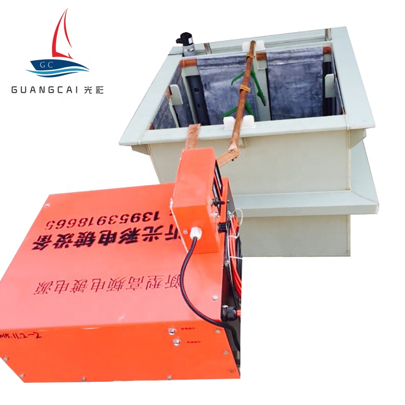 Оцинкованный резервуар, металлическое гальваническое оборудование, небольшой корпус гальванического покрытия