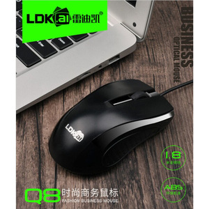 Ldkai Q8 Optical Wired <b>Mouse</b> 1.8m Copper Cable Ergonomic Right Hand Business <b>Mouse</b> - Product Image 1