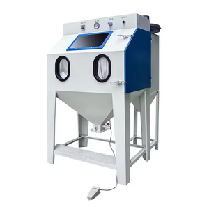 WK-6050 Cabine <span class=keywords><strong>de</strong></span> sablage industriel à sec avec moteur 250W, 380/220V, manuelle, facile à utiliser, nettoyeur haute pression pour métal/rouleaux - Product Image 3
