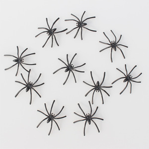 Ragni di plastica realistici piccoli giocattoli di ragno ragni neri di <span class=keywords><strong>Halloween</strong></span> scherzo oggetti di scena per la festa di <span class=keywords><strong>Halloween</strong></span> decorazioni per la casa - Product Image 4