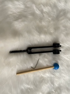 Ymby อะลูมิเนียมอัลลอยสีดำ OM 136.1Hz ส้อมเสียงบำบัดโยคะเสียงการทำสมาธิฮวงจุ้ยอ่างอาบน้ำ - Product Image 4