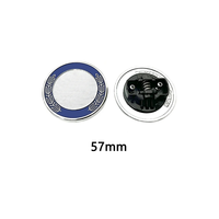 Emblème de capot avant de voiture en ABS de 57 mm pour Mercedes Benz W124 W140 W202 W203 W204 W210 W211 Accessoires A2048170616