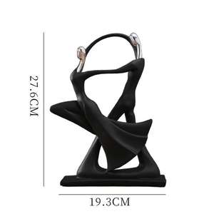 Nordique simple caractère créatif ornements salon meuble <span class=keywords><strong>TV</strong></span> étude maison douce décoration résine artisanat ornements - Product Image 1