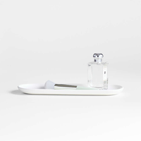 Ensemble de 6 accessoires de salle de bain de luxe pour hôtel, comprenant un distributeur de savon