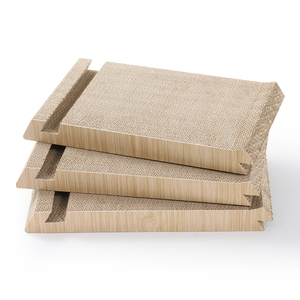 Đa chức năng bền vững tam giác mèo sân chơi tông Mèo Đường hầm Ống gãi Hội Đồng Quản trị lắp ráp giấy mèo đồ chơi vật nuôi - Product Image 6