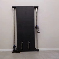 Nouvelle conception – Appareil de musculation mural réglable à double câble en acier, multifonctionnel pour l'entraînement des bras et de la poitrine, idéal pour la salle de sport et la maison