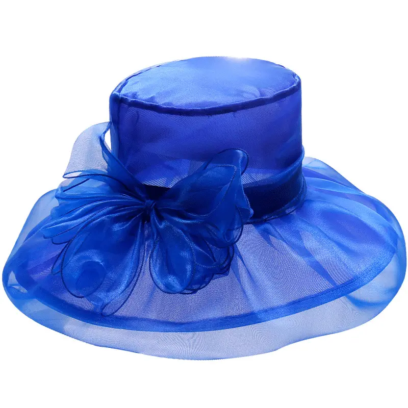 Agreat bán cao quý và thanh lịch dành cho phụ nữ hat Nhà thờ KENTUCKY Derby hat hoa lông Wedding Dress hat