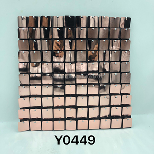 Pannelli Murali con Paillettes 8x8 ft, Decorazione 3D con Glitter, Sfondo per Matrimoni - Product Image 4