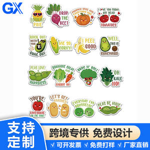 Aimants de réfrigérateur créatifs pour fruits et légumes, 7*7 cm, best-sellers, imperméables, résistants au vieillissement, aimants promotionnels pour réfrigérateur - Product Image 1